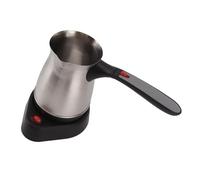 Zerodis Turca Eléctrica 500ml, 600W con Mango Plegable Antiescaldaduras, Máquina para Hacer Café Turco en Casa u Oficina, Acero Inoxidable