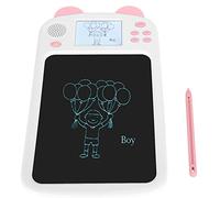 Zerodis Útiles Escolares Tableta de Dibujo en Pulgadas para Niños Tableta de Escritura Electrónica con Guía de Voz Referencia de Patrón de 2,8 Pulgadas Sin Luz Azul Protección para los Ojos Pantalla