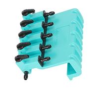 Zerodis Válvula de Accesorios para Tanque de Peces, Interruptor Regulador de Aire de Plástico para Pecera, Bomba de Oxígeno y Vida Acuática, Control de Aire de Acuario de 5 Vías