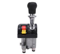 Zerodis Válvula de Conmutación de PTO para Camión Volquete, Control de Aluminio para Hidráulico de Volquete con 4 Posiciones, Ideal para Equipos de Minería y Construcción