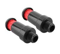 Zerodis Válvula de Escape de Sellado Automático, Componente de de Riego por Goteo de Plástico, Clasificación de Presión PN10, para Jardín y Agricultura