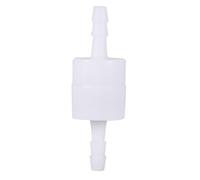 Zerodis Válvula de Retención en Línea de 4 Mm, Válvula de Plástico Unidireccional sin Retorno para Agua, Gas y Aire, con Fácil Instalación para Bombas de y Electrodomésticos