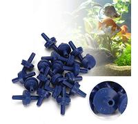 Zerodis Válvula de Retención para Acuario, Evita el Reflujo, Azul, 20 Piezas, para Bomba de Aire para Peces