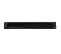 Zerodis Ventilación de Fuga de Cubierta de Ventilación con Revestimiento de RV de ABS Premium, Ventilación de Escape de Pared Interna Ancha para la Caravana del Remolque de Yates, Grado (BLACK)