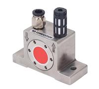 Zerodis Vibrador Neumático G1/8in, Fuerza Ajustable de bajo Ruido de Acero Inoxidable para Compactación y Deshidratación de Materiales