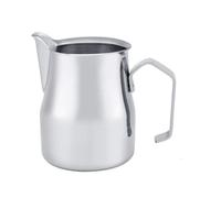 Zerodis Zerodis Jarra para Espumar Leche de Acero Inoxidable, Pared Interior de 1mm, Jarra Art Latte con Boca de águila, 550ml para café y Barista Casero (750ml) (750ml) ()