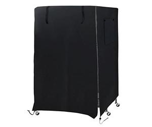 Zerodis Zerodis Otros Suministros Agrícolas Cubierta para Jaula de Loros a Prueba de Polvo para Parabrisas con Ventana Lateral 38x23x51 Pulgadas para Jaulas de Pájaros Grandes y Mascotas Cubierta
