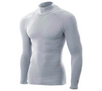 ZeroFit Hombres 2026 Heatrub Ultimate Mock Neck Capa Base Que Absorbe La Humedad