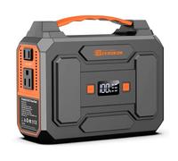 ZeroKor Estación de energía portátil, paquete de energía de 100 W con salida de CA, generador solar portátil de 146 Wh, batería externa con CC USB C QC3.0 para dispositivos inteligentes, camping