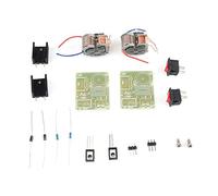 Zerone 2 Sets DC 3.7V ~ 4.2V a 15KV Generador de Impulsos de Alto Voltaje Inversor Transformador Bobina de Encendido Módulo de Potencia Desmontado