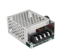 Zerone 4000W AC 220V regulador de Voltaje, diseño de Doble Condensador regulador de Velocidad del Motor para electrodomésticos/Equipos industriales/automotriz Marina/Equipos médicos