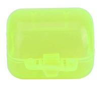 Zerone 50 Unids Pl¨¢ Caja de Gancho de Pesca Clamshell Fluorescente Amarillo Calamar Se?uelo Caja de Gancho Cubierta de la de Pesca Accesorio Tackle Caja[M ]