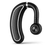 Zerone Auriculares Bluetooth K21 Business, Auriculares inalámbricos Resistentes al Sudor con micrófono con cancelación Activa de Ruido para Llamadas telefónicas en la Oficina y conferencias