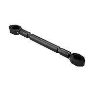 Zerone Barra de Equilibrio Universal para Motocicleta, Barra de Equilibrio para Motocicleta, Soporte para Manillar de Motocicleta para Manillar de Motocicleta de 22 Mm(Negro)