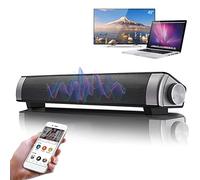 Zerone Barra de Sonido inalámbrica Bluetooth TV Barra de Sonido estéreo Home Speaker con Mando a Distancia