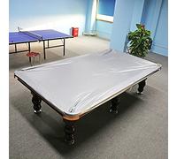 Zerone Funda para mesa de billar de 8 pies, de piel sintética, resistente, impermeable y resistente al polvo, cubierta protectora de mesa de billar