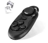 Zerone Gamepad inalámbrico Gamepad Bluetooth Mando a Distancia Bluetooth Cámara Obturador Ratón inalámbrico 3D Gafas VR Mando a Distancia para Android PC TV Box (Negro)