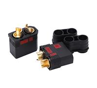 Zerone Juego de conectores QS8 y hembra, batería RC, conector ESC para modelos de control remoto, alto rendimiento, gran compatibilidad