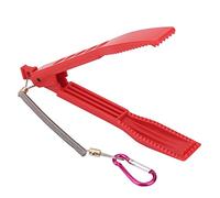 Zerone Material de PP Abrazadera de Pescado Correa de mu?eca Antideslizante Fish Grip Port¡§¡éTil de pl¡§¡éStico Pinza de Pescado para la Captura de Peces[Rojo]