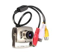 Zerone Mini 6 LED Cableado CMOS CCTV Cámara de Seguridad Cámara de Visión Nocturna Cámara de Video Digital PAL/NTSC [PAL]