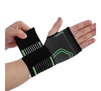 Zerone Muñequera ajustable, protección deportiva unisex, brazalete de puño, tejido de compresión, muñequera a presión y protección de muñeca [XL]