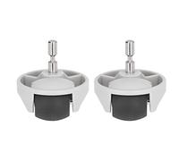 Zerone Robot Sweeper Rueda Delantera Giratoria Universal, 2 Piezas de Repuesto de Rueda para E4 E5 S5