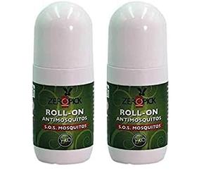 Zeropick Roll-On Antimosquitos 50Ml. 50 g (Paquete de 2)