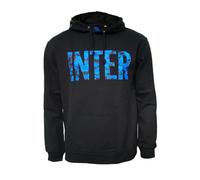 ZeroPlayer Inter Sudadera con Capucha Pixel Camo Negro, Turquesa, M Unisex Adulto