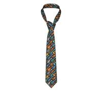 zerosevenee Corbata divertida para hombres y niños, novedosa corbata delgada para hombre, moderna, estrecha y ancha, guitarra, Taille unique