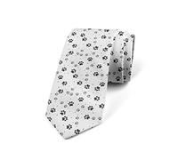zerosevenee Corbata moderna multicolor para hombre, color lila y negro, Gris carbón, Taille unique