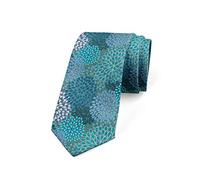 zerosevenee Corbata moderna multicolor violeta púrpura para hombre, Azul petróleo y verde azulado, Taille unique