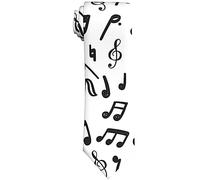 zerosevenee Corbatas largas divertidas para hombre grande y alto, 61 pulgadas XL, Música, Taille unique