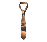 zerosevenee Sahara - Corbatas para hombre con estampado del desierto, corbata para el cuello para hombre, corbata para boda, negocios, oficina, graduación, traje de fiesta formal, Como se muestra en