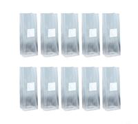 Zeroupshop 10 paquetes de bolsas de cultivo de hongos de material PP de alto rendimiento, para desarrollo micelial, resistente a la retención de humedad, para monotubs y varios (32 x 65 x 6)