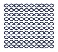 Zeroupshop 100 juntas de drenaje de aceite de 12 mm para Scion OE 90430-12031 90430-12028 reemplazo de sello de sumidero