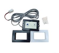 Zeroupshop 36387 Interruptores de montaje en pared, para inodoro Thetford RV para Silence Plus, panel de control de botón de reemplazo directo, interruptores electrónicos normalmente cerrados de 2