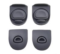 Zeroupshop 4 tapones de repuesto de silicona para sorbo libre Owala, sello de tapa antiderrame para botellas de 19/24/32/40 onzas, diseño a prueba de fugas, negro, rosa, gris, fácil instalación (gris)