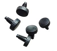 Zeroupshop 5 protectores de plástico para tacos de billar, para Peradon Master, para dientes redondos o cúspide, resistente al polvo y arañazos, 19,2 mm (diente cúspide)