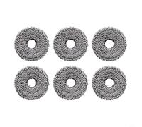 Zeroupshop 6 paquetes de almohadillas de microfibra lavables, para Dreame X50s Pro Master y Matrix10 Ultra, accesorios reutilizables para aspiradora robótica, para limpieza profunda