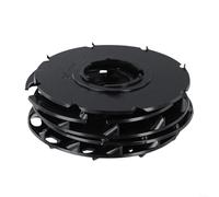 Zeroupshop 60009 - Juego de platos para plantas, para sembradora 1001-B, paquete de 6 discos intercambiables, para maíz, rábano, zanahoria, frijol, remolacha, espaciado