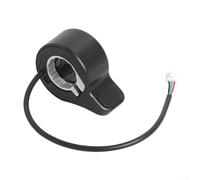 Zeroupshop Acelerador de acelerador de pulgar para scooter eléctrico, para Xiaomi 4 Lite 2ª generación, pieza de repuesto del controlador de velocidad ABS, para fácil instalación, mango de gas de dedo