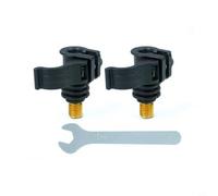 Zeroupshop Adaptador de conector de cambio rápido para pesca de carpa, ajuste ABS antioxidante resistente para caña para barras de zumbador y alarma de mordida, accesorio de aparejos que ahorra tiempo