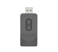 Zeroupshop Adaptador de red WiFi para juegos para PS5, convertidor de controlador inalámbrico ABS compacto, conexión estable que reduce el retraso, gris, 3 x 4 x 2 cm