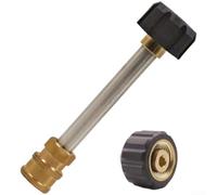 zeroupshop Adaptador para Conexión Rápida 1/4" para Kärcher K2-K7 Aluminio(bronze)