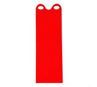 Zeroupshop Alfombra enrollable de plástico flexible para snowboard, 137 x 42 cm, con asas, para esquí, arena, deslizamiento, diversión en invierno al aire libre (rojo)