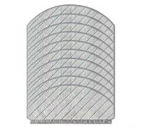 Zeroupshop Almohadillas de microfibra lavables y reutilizables compatibles con Bosch Spotless Series BCRD1W BCRC1W y Spotless Advanced BCRD2W BCRC2W para limpieza al vacío del hogar, suelos de