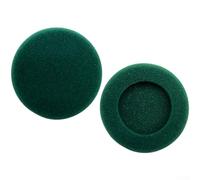 Zeroupshop Almohadillas de repuesto, para auriculares KOSS PortaPro, cubiertas suaves de 50 mm con espuma gruesa transpirable, para instalar almohadillas de aislamiento de ruido, accesorios (verde, 2