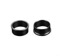 Zeroupshop Anillo adaptador de pedalier para SRAM para gxp, espaciador de conversión de 24 mm a 22 mm, acabado negro de aleación de aluminio para bicicleta de carretera y montaña
