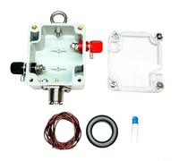 Zeroupshop AT43-ATR-BL Antena Balun DIY Kit 1.8-54MHz, 100W Impermeable Balanced-Unbalanced Convertidor para Amateur Radio Ham Station