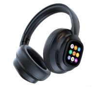 Zeroupshop Auriculares inalámbricos con traducción de IA con pantalla táctil desmontable, traducción instantánea de 169 idiomas, duración de la batería de 46 horas, BluetoothS V6.0, carga rápida para